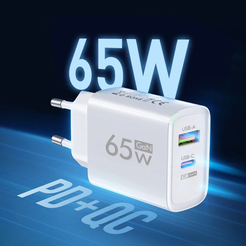 Brique de chargeur 65W Charge Rapide